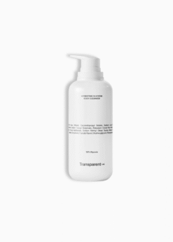 NICHE TRANSPARENT LAB hidratantni gel za čišćenje tijela s glicerinom 400 ml